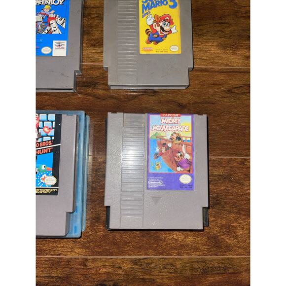 Super Mario Bros. 3 (Nintendo NES, 1990) Mickey Mousecapade Duck Hunt Controller - Picture 4 of 6